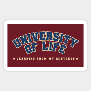 University of Life by Tobe Fonseca Sticker